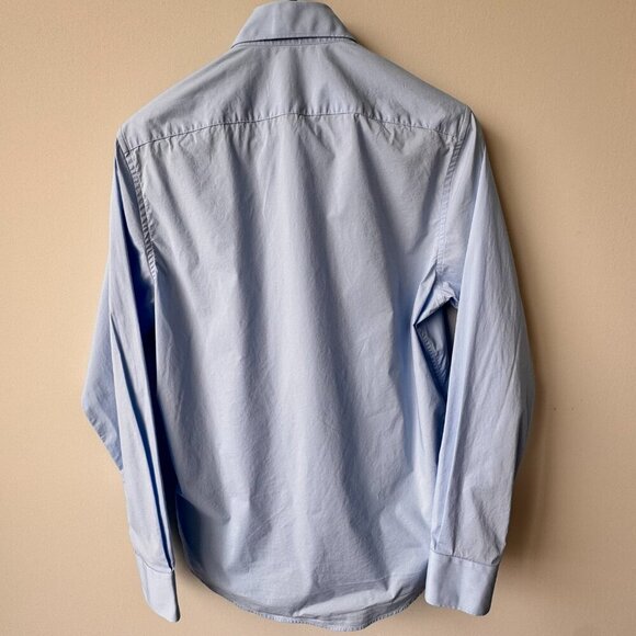 Roberto Cavalli Cotton Long Sleeve Classic RC Dress Shirt Blue - Picture 5 of 9